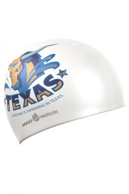 Силиконовая шапочка Texas, Michigan, Arizona, Swimming team - Mad wave фото 2
