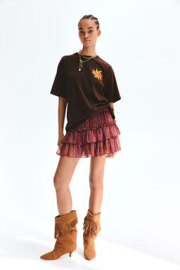 Camiseta oversize con motivo estampado - H&m фото 10