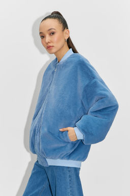 Бомбер из экомеха - Mollis фото 3