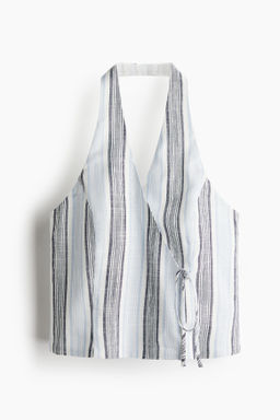 Top halter cruzado