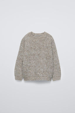 BLENDED KNIT SWEATER - Zara фото 4