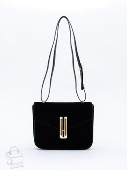 Сумка женская кожаная 1045MF black Polina&Eiterou  в Новосибирске