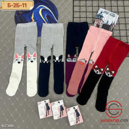 Колготки с рисунком для девочки