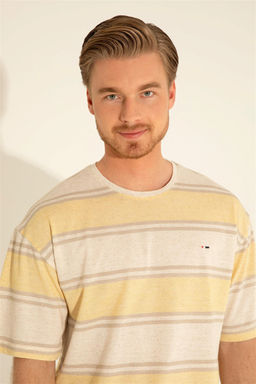 Мужская шафрановая футболка - U.s. polo assn фото 10