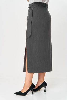 Юбка Anastasia Mak 1146-2-Р серый