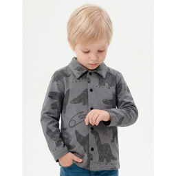 Рубашка футер 2х нитка начёс 0497310409