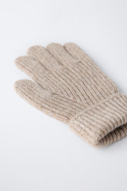 PLAIN KNIT GLOVES - Zara фото 7