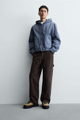 CONTRAST LEATHER SHOES