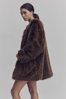 Abrigo efecto pelo - H&m фото 5