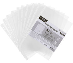 Expert Complete Файл-вкладыш OPTIMA A4 100 шт. 35 мкм глянцевый прозрачный EC2200670