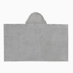 Полотенце с капюшоном детское «Крошка Я», 67×120 см, серое