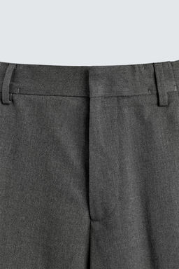 WIDE-LEG PLEATED TROUSERS - Zara фото 8