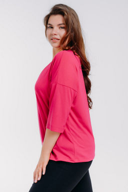 Футболка женская из вискозы Марина малина