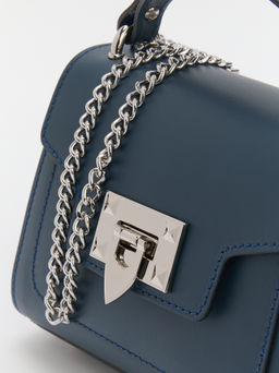 Женская сумка с ручкой DIVAS BAG NORINA Артикул 2234332, темно-синий - Tendance фото 5