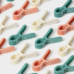 Прищепки для белья Доляна, 24 шт, 71,5 см, ширина низа 4,5 см  фото 4