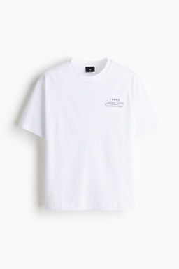 Camiseta estampada Relaxed Fit - H&m фото 3