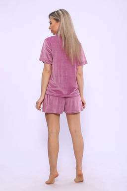 Костюм Натали 71118 футболка и шорты из велюра  фото 17