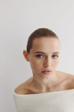 Jersey off-the-shoulder - H&m фото 9