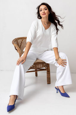 Брюки АБ-020 белый - Took a look фото 4