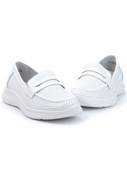 06-ST9182-2 WHITE Туфли летние женские (натуральная кожа) - No name фото 9