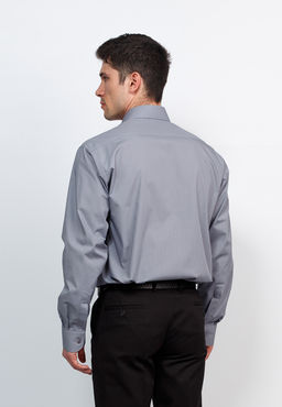 Сорочка мужская длинный рукав CASINO c330/1/grey  фото 9