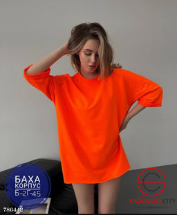 Женская футболка свободного кроя - Kinoki фото 3