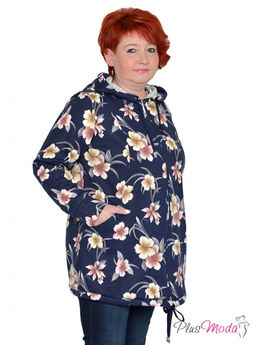 Толстовка Модель №1533 размеры 44-84 - Plusmoda фото 3