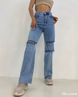 Джинсы Палмонт (голубой) Турция * - Nadi bordo фото 2