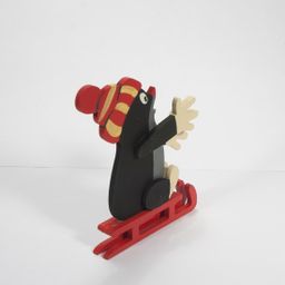 Елочные игрушки - Кротик на санках 9005 - Idh фото 3