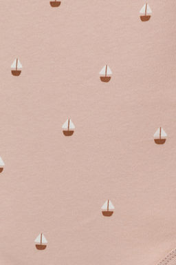 Crockid _ К 6239/нюдовый беж,белые кораблики полукомбинезон яс  фото 2