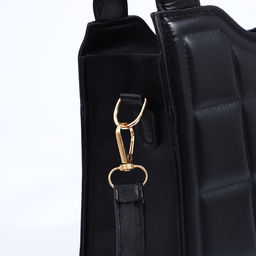 Сумка-тоут на молнии, цвет чёрный - Simaland фото 6