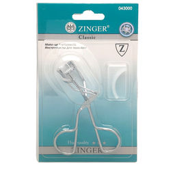 Zinger Зажим для ресниц металлический / Classic EYE-100, серебристый фото 3