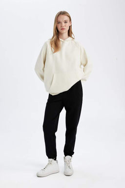 Длинные спортивные штаны для джоггеров стандартного кроя с карманами - Defacto фото 3