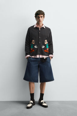 MICKEY MOUSE WOOL CARDIGAN HARRY LAMBERT FOR ZARA X DISNEY