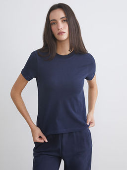 Bisiklet Yaka Kad?n Ti??rt