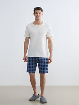 Standart Kal?p Ekose Pijama Alt ?ort