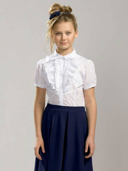 PELICAN, блузка для девочек, Белый