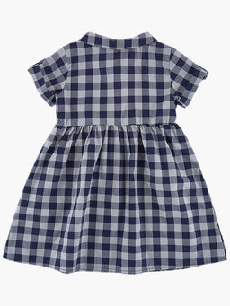 Платье для девочки нарядное UD 2684 клетка розовая - Mini maxi фото 15