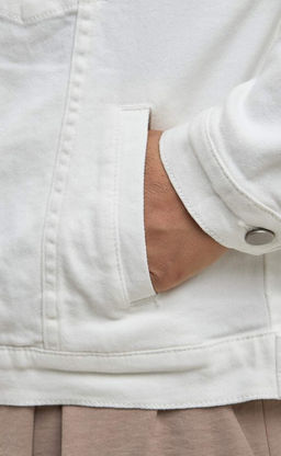 Куртка джинс F412-1227 white