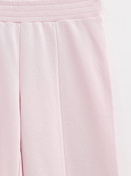 CONTE Брюки из футера с рельефными швами и разрезами LBK 2595 crystal pink - Conte elegant фото 9