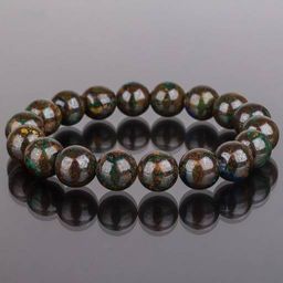 Браслет из камня Азурит (Африка) 17,5 см