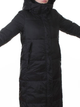 3068 BLACK Пальто пуховое женское с внутренним жилетом (утиный пух) - Fashion фото 2