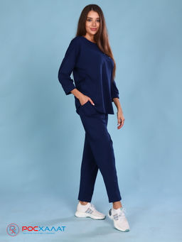 Трикотажный костюм с брюками К-59