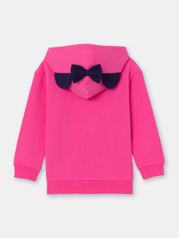 CRB wear/CSKG 63039-46-304 Толстовка для девочки, циклама/Ex.Cherubino  фото 4