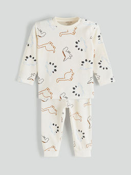 Bisiklet Yaka Erkek Bebek Pijama Tak?m?