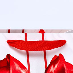 Пакет подарочный «Бант» 30×30×30 см