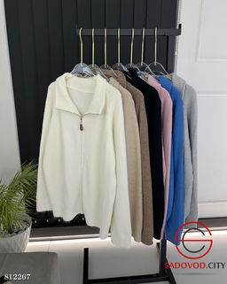 Свитер на замке женский - Bruno фото 8