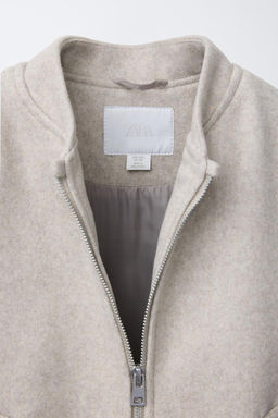 SOFT TOUCH BOMBER JACKET - Zara фото 3