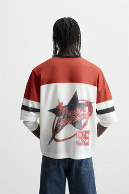 RETRO AMERICAN FOOTBALL T-SHIRT - Zara фото 3