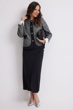 Костюм Magia mody 2637 серый+черный